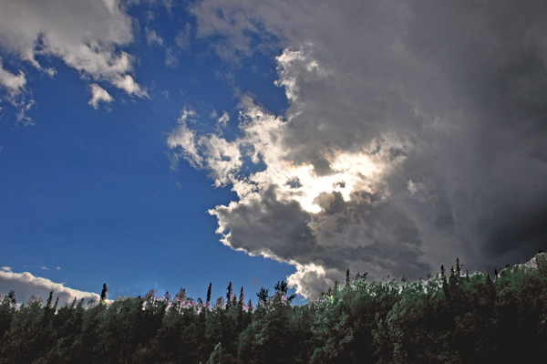 clouds and sky